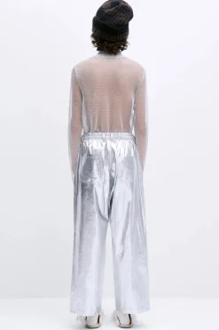 Wide Pants, Silver