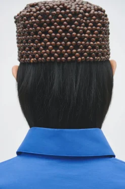 Wooden Beads Cap