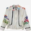 Wool Shirt, White Embroidery