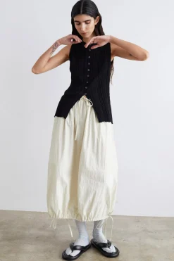 Yuki Vest Top, Black