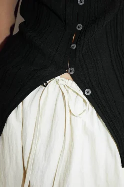 Yuki Vest Top, Black